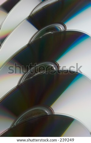 Pattern of compact disks