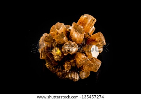 Cluster of twinned aragonite whitch is known as the Anger Management Stone.  This rock promotes healthy skin, bones and tissue.