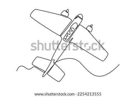 Similar – Image, Stock Photo Aerobatics #1 Aviation