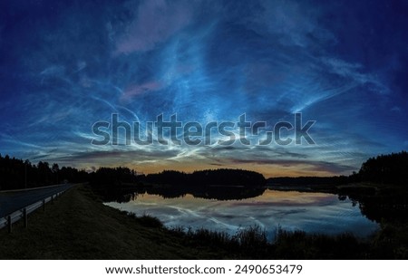 Similar – Foto Bild Nachtwolken im Garten