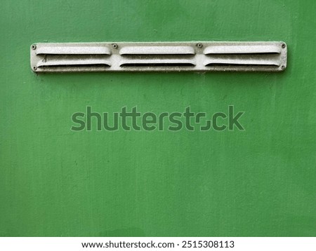 Similar – Image, Stock Photo Lines with ventilation slits form a simple almost meditative pattern
