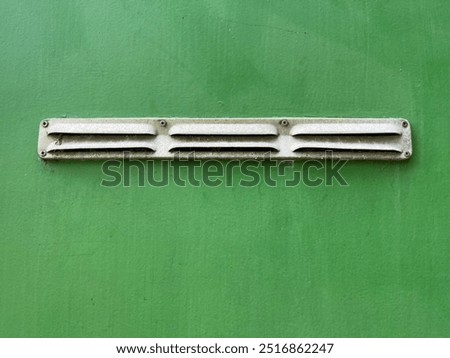 Similar – Image, Stock Photo Lines with ventilation slits form a simple almost meditative pattern