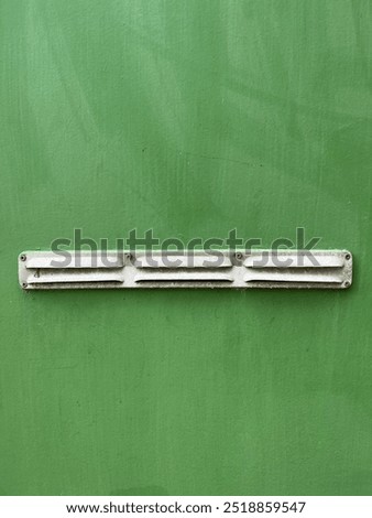 Similar – Image, Stock Photo Lines with ventilation slits form a simple almost meditative pattern