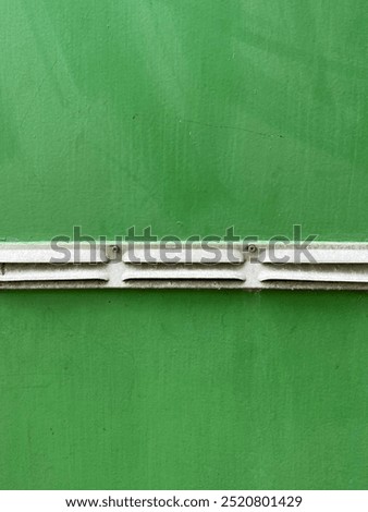 Similar – Image, Stock Photo Lines with ventilation slits form a simple almost meditative pattern
