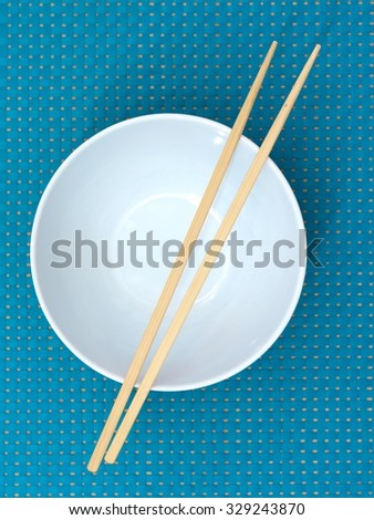 A close up photo of a table place mat setting