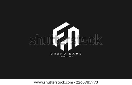 FPHN, FPHM, FHM, FHN, FM, PM, Abstract initial monogram letter alphabet logo design