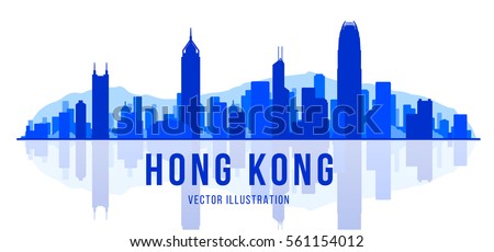 Hong kong  skyline