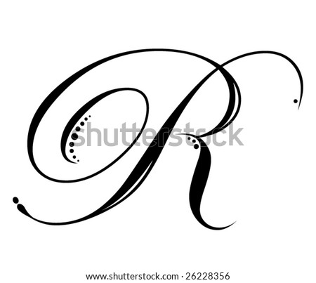 Floral Capital Letters Download Free Vector Art Stock Graphics