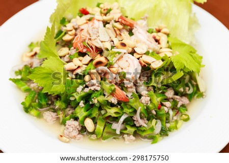 Wing bean salad, Thai food