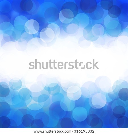 blue and white background blur