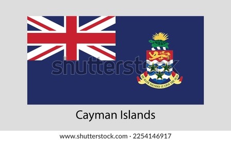 Vector Image Of Cayman Islands Flag