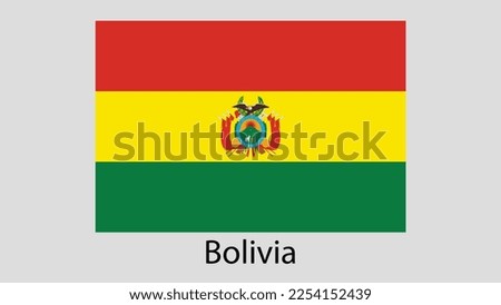 Vector Image Of Bolivia Flag