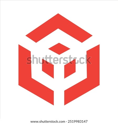 letter l with hexagon logo icon design vector design template inspiration