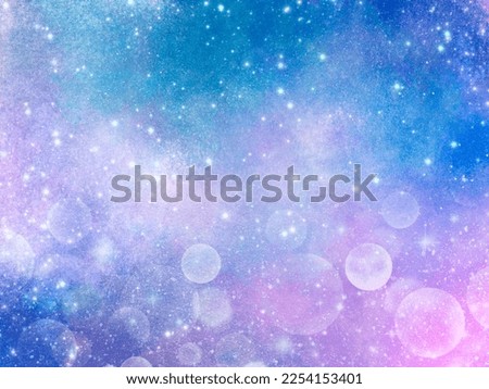Fantasy Sky Gradient Backgrounds, Colorful Fairy Tale Space Image 商業照片 © 
