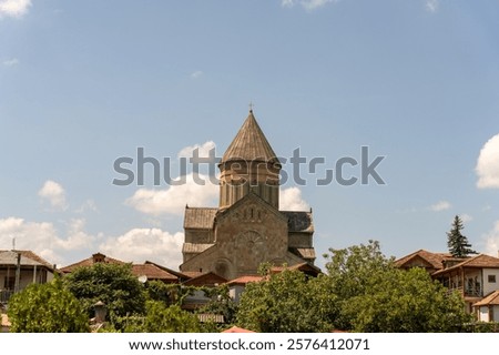 Similar – Image, Stock Photo steeple in front of sky