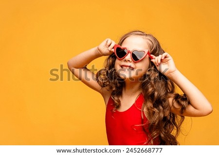 Similar – Image, Stock Photo Happy cute little girl laughing and swinging on swing on the tree at the beach. Beautiful summer sunny day, turquoise sea, rocks, white sand, picturesque tropic landscape. Phuket, Thailand. Carefree