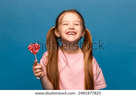 Similar – Image, Stock Photo portrait of a beautiful natural sexy redheaded woman on the forest floor with the shadow of a fern leaf on her face