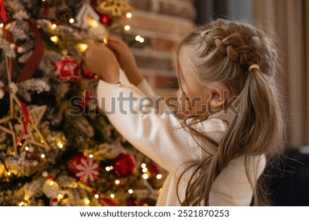 Similar – Image, Stock Photo little tree on christmas tree