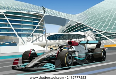 United Arab gp street city bay win flag f1 one race prix car event logo sign auto icon jet sport racing fast fans game team motor speed art vector power UAE track racer yas track banner flyer poster
