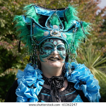 ARCEN - SEPTEMBER 18:  Costumed female participant at the Elf Fantasy Fair on september 18 , 2010 in Arcen, Netherland