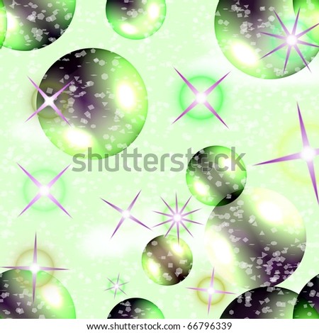 water bubbles stars christmas fantasy wallpaper