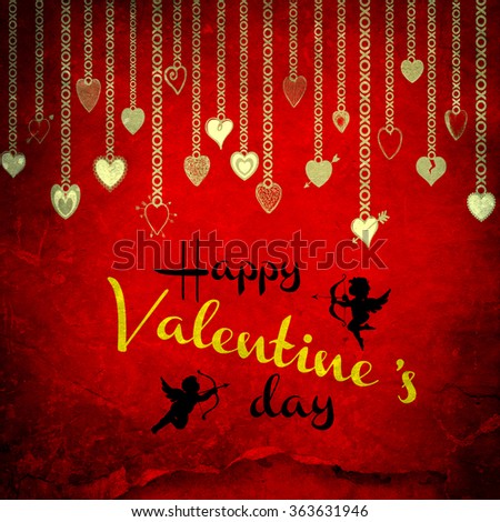 Happy Valentine's day card
 Photo stock © 