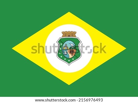 Flag of Ceará. Flags of the states of brazil