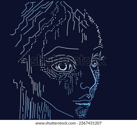 Unlock a digital realm of creativity with our mesmerizing ASCII art eye. Futuristic and visually captivating