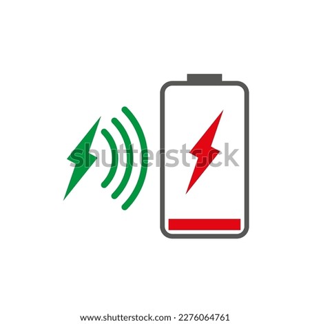 Battery dead energy. Vector illustration.