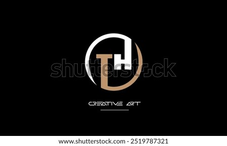 HT, TH, H, T abstract letters logo monogram