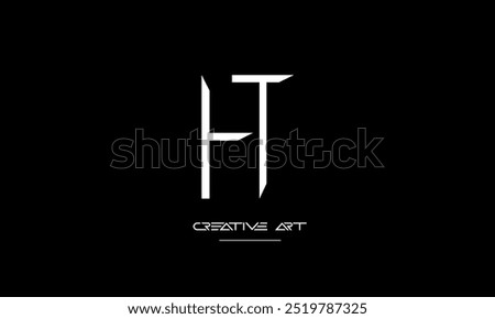 HT, TH, H, T abstract letters logo monogram