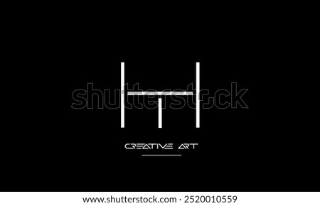 HT, TH, H, T abstract letters logo monogram