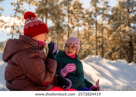 Similar – Image, Stock Photo Icicle (2) Ice Winter