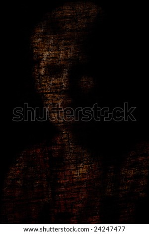 Shadow-figure of person