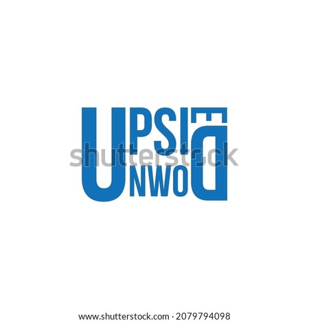 Upside Down Vector Template Upside Down Man Upside Down Colorfull Icon