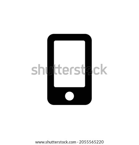 mobile alt Icon. Flat style design isolated on white background. Vector illustration