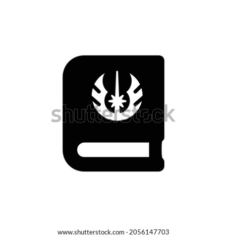 journal whills Icon. Flat style design isolated on white background. Vector illustration