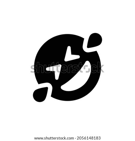 grin squint tears Icon. Flat style design isolated on white background. Vector illustration