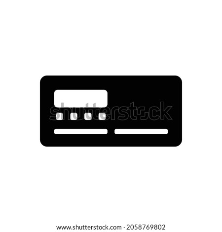 digital tachograph Icon. Flat style design isolated on white background. Vector illustration