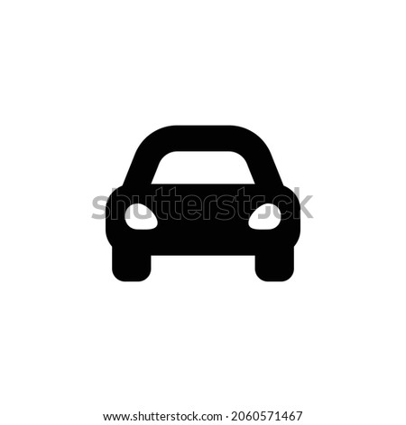 car alt Icon. Flat style design isolated on white background. Vector illustration