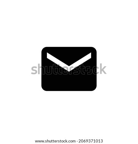 markunread Icon. Flat style design isolated on white background. Vector illustration