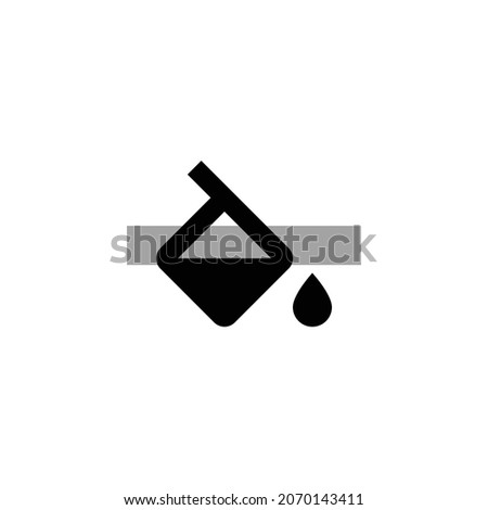 format color fill Icon. Flat style design isolated on white background. Vector illustration