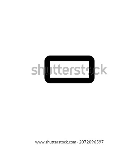 crop 7 5 Icon. Flat style design isolated on white background. Vector illustration