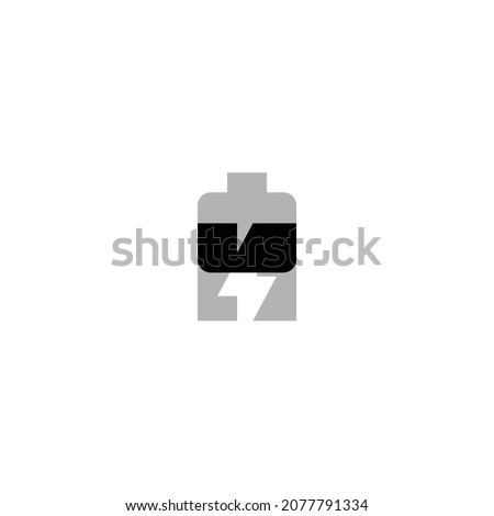 battery charging 20 Icon. Flat style design isolated on white background. Vector illustration