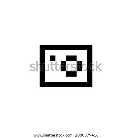 camera alt pixel perfect icon design. Flat style design isolated on white background. Vector illustration