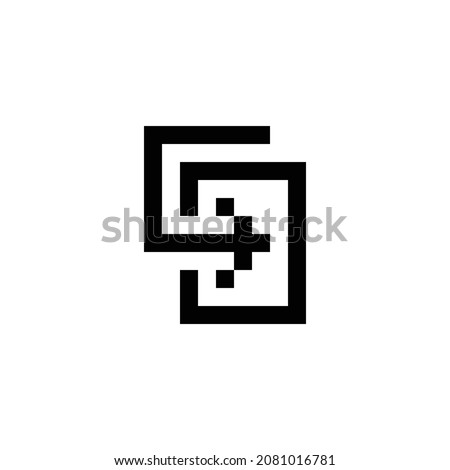 duplicate alt pixel perfect icon design. Flat style design isolated on white background. Vector illustration