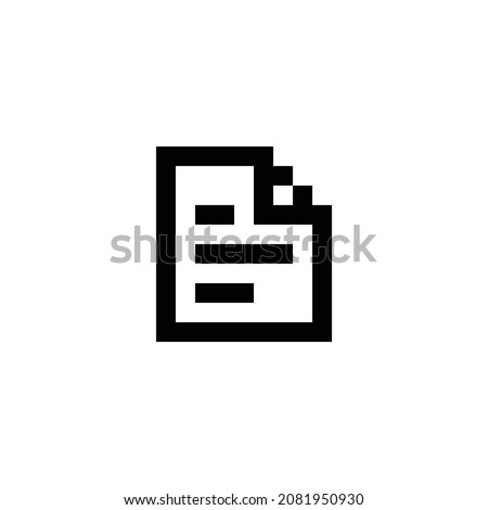 file alt pixel perfect icon design. Flat style design isolated on white background. Vector illustration