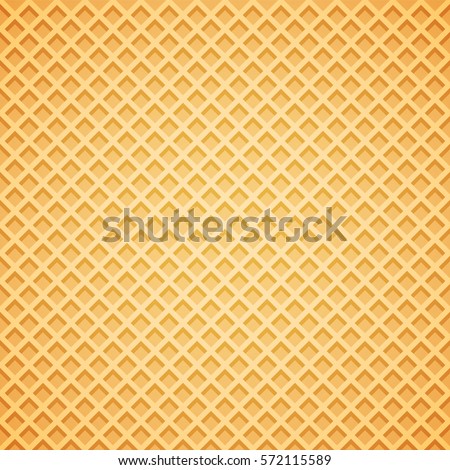 Vector Waffle Background. Vector Illustration.