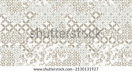 Similar – Image, Stock Photo floral pattern Curtain