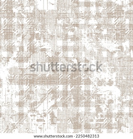 Abstract grunge vector background. Spotted effect. Dots, circles. weaves fabric tissues textures mixed geometric textured background.beige white nature textured plaid watercolour painting